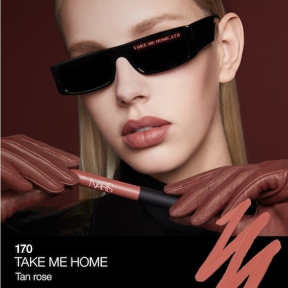 NARS Powermatte High Intensity Lip Pencil ~TAKE ME HOME (Tan Rose) 2.4g NIB - Picture 5 of 13